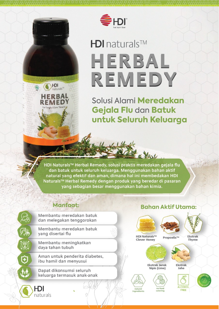 Brosur HDI NaturalsTM Herbal Remedy