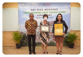HDI Hive Menteng Raih Sertifikat Greenship Existing Building