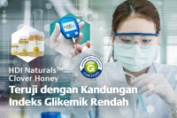 Hasil Uji Madu HDI Clover Honey Indeks Glikemik Rendah