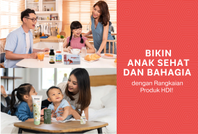 Bikin Anak Jadi Sehat &amp; Bahagia dengan Produk HDI!