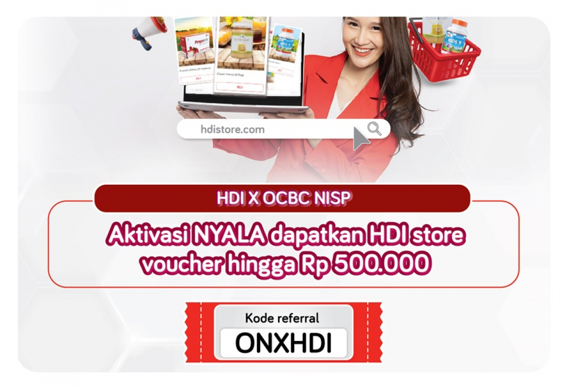 Promo OCBC NISP Nyala X HDI