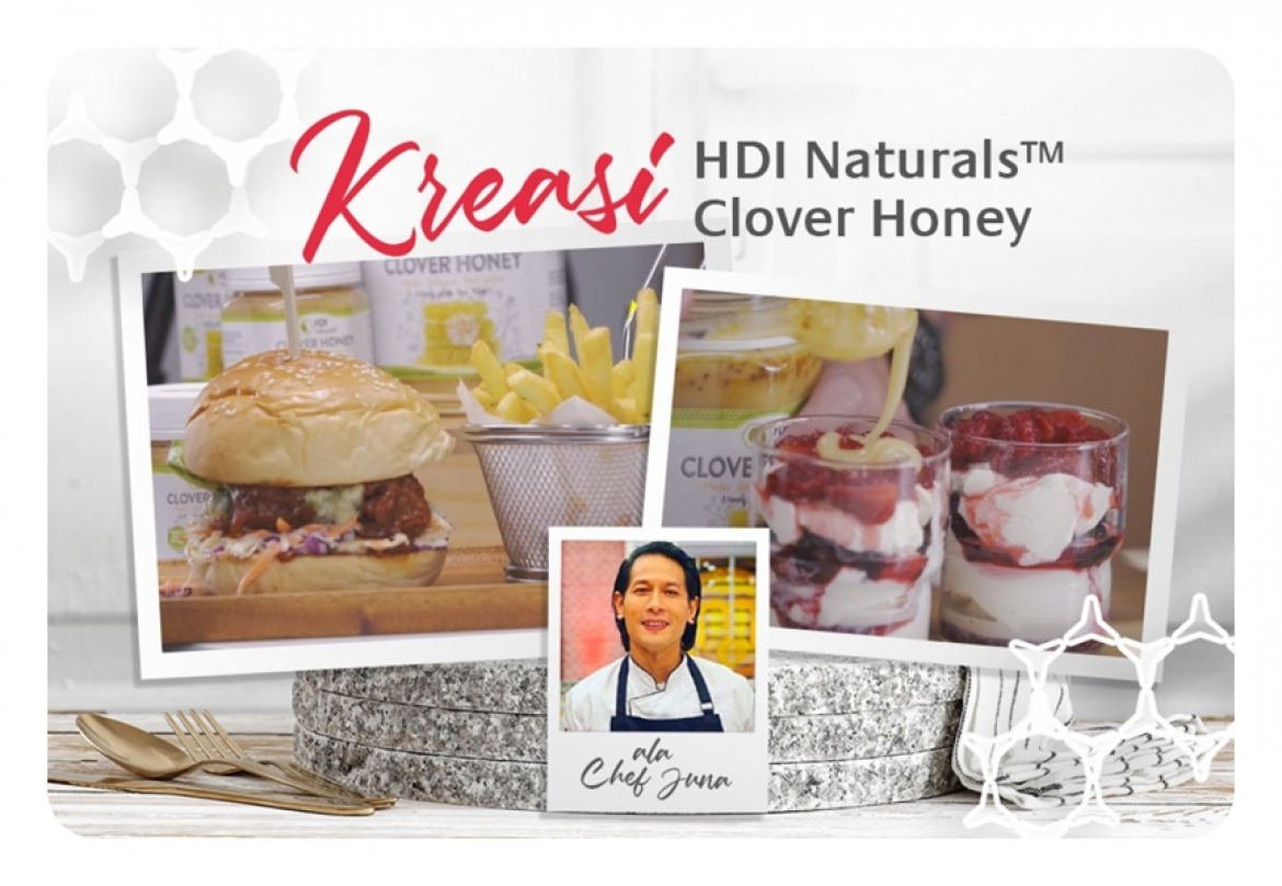 Kreasi Resep HDI Clover Honey ala Chef Juna Rorimpandey