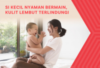 Si Kecil Nyaman Bermain, Kulit Lembut Terlindungi