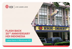 Rayakan 30 Tahun Anniversary, Flashback Lokasi Kantor dan Warehouse HDI, Yuk!