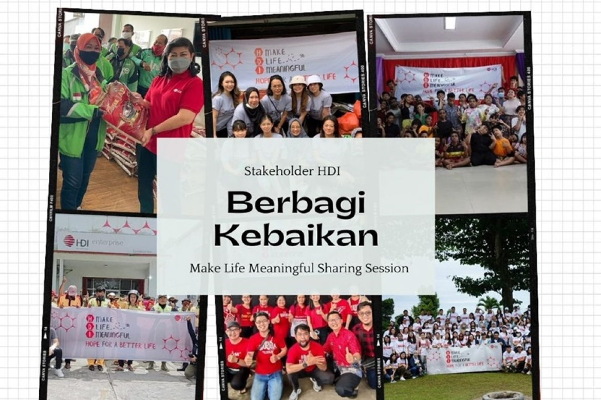 Make Life Meaningful Sharing Session, Stakeholder HDI Berbagi Kebaikan 