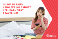 Ini Dia Barang Yang Sering Banget Kelupaan Saat Traveling!