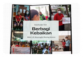 Stakeholder HDI Berbagi Kebaikan di Make Life Meaningful Sharing Session