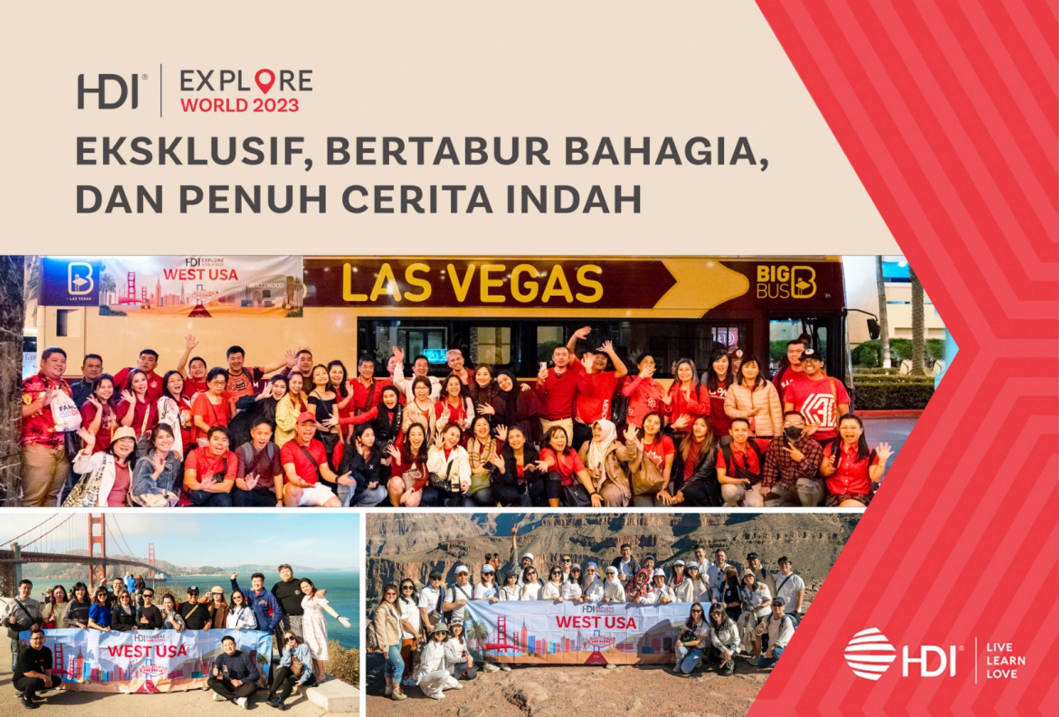 HDI Explore World 2023: Eksklusif, Bertabur Bahagia, dan Penuh Cerita Indah