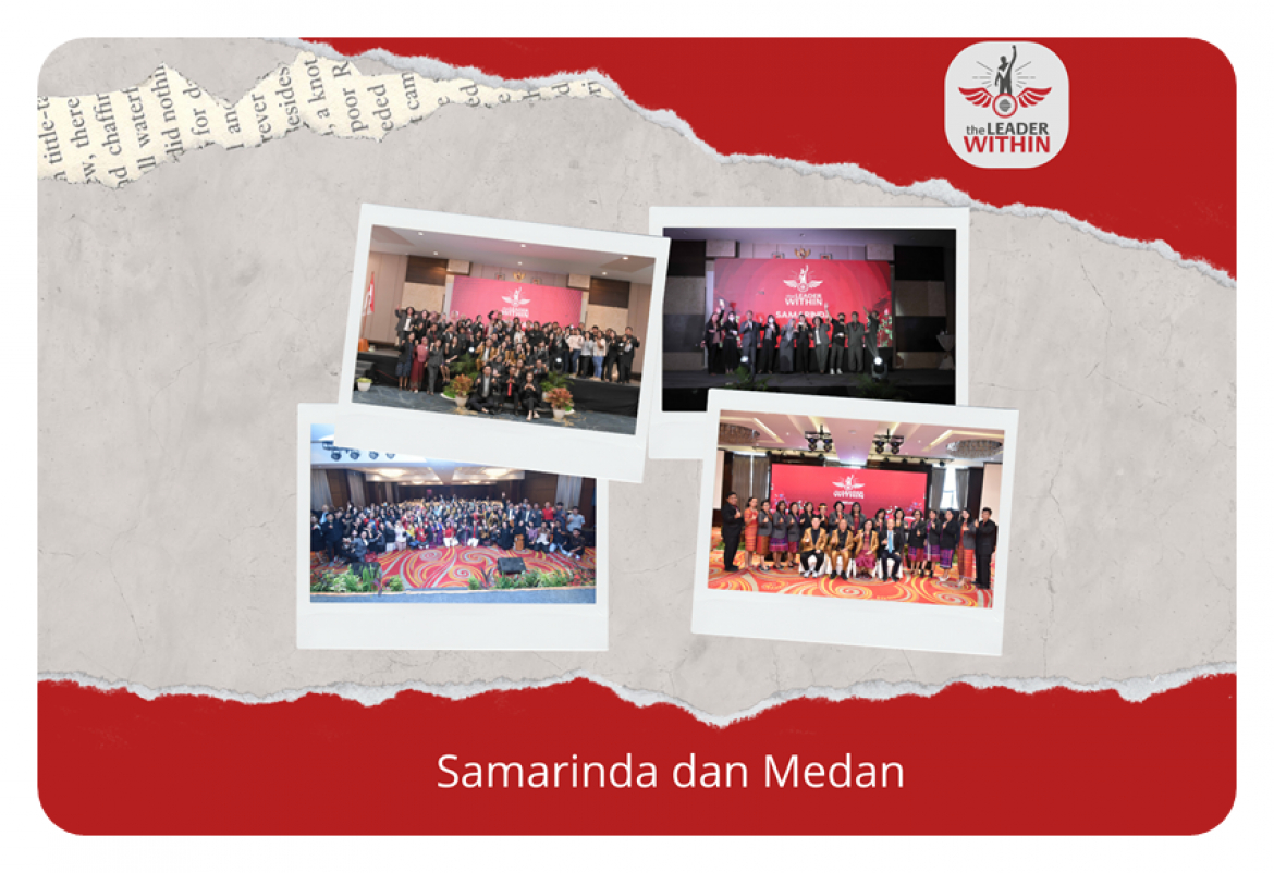The Leader Within Samarinda dan Medan