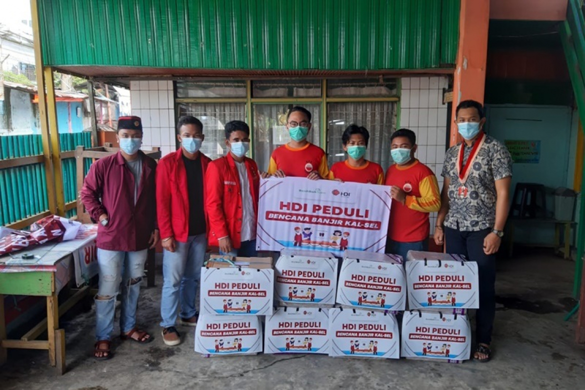 HDI Peduli x Benih Baik, Donasi Bencana Banjir Kalimantan Selatan